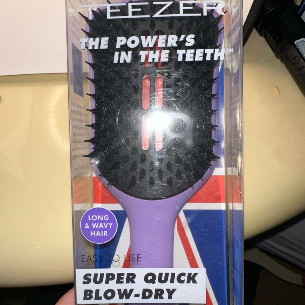 Tangle Teezer Hairbrush - Purple and Black